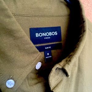 Bonobos. Stretch Oxford Shirt. Medium. Brand New.